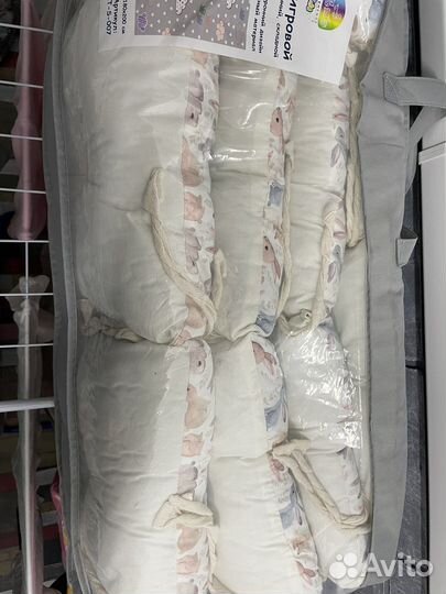 Бортики на детскую кроватку