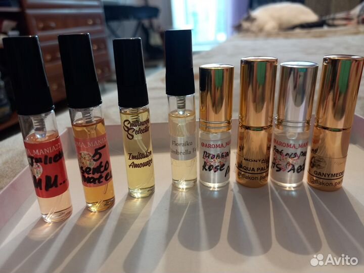 Отливанты нишевой парфюмерии