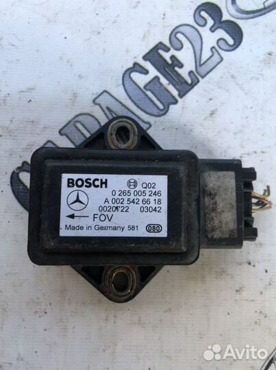 Датчик ускорения w215 cl500