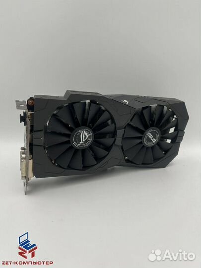 Видеокарта 4.0 Гб Asus GTX 1050 TI Strix гарантия