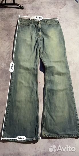 Джинсы клёш boot cut jaded london type y2k