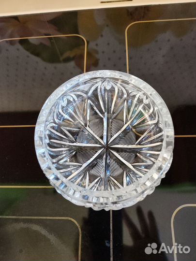 Хрустальная конфетница СССР