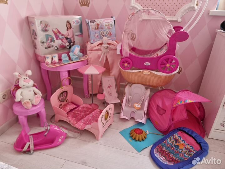 Аксессуары, коляски, наборы baby born