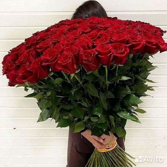 Высокие розы, букеты, цветы Доставка