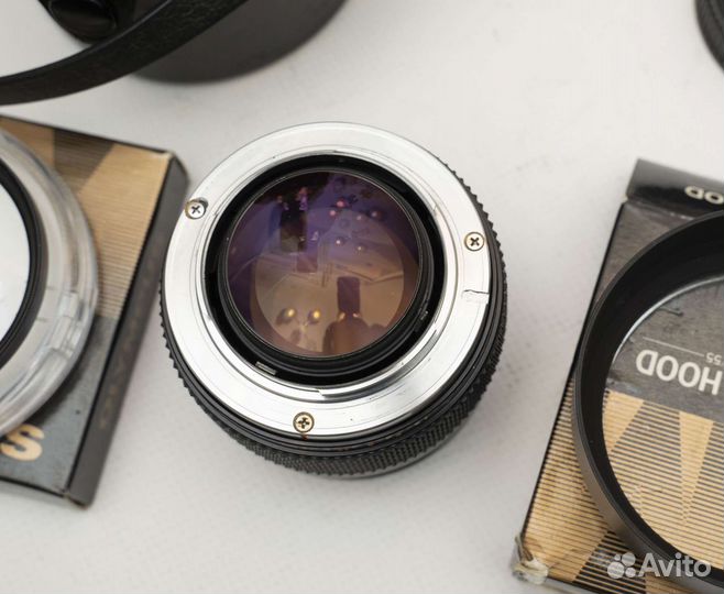 Olympus Zuiko om 1.2/55 nikon