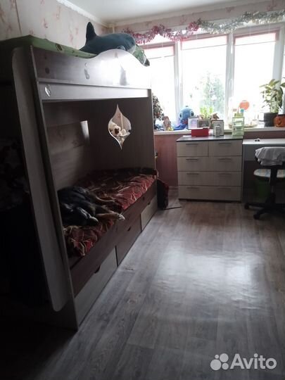 Кровать детская двухярусная