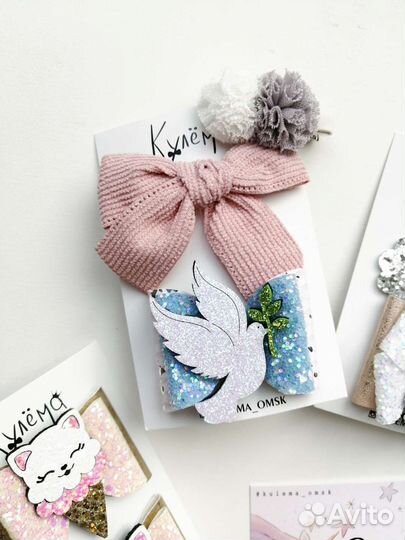 Набор резиночек и заколок для волос