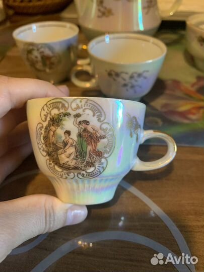 Сервиз кофейный гдр мадонна
