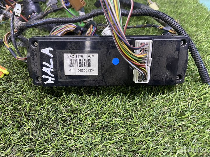 Коса подпонельная приора С кондиционером halla