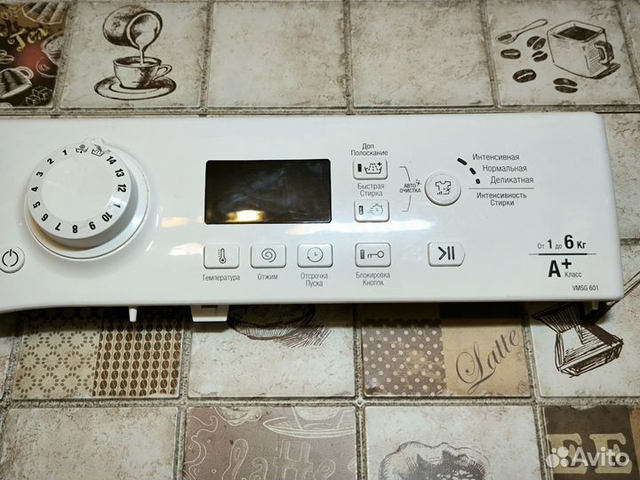 Панель управления плата стиральной машины Ariston