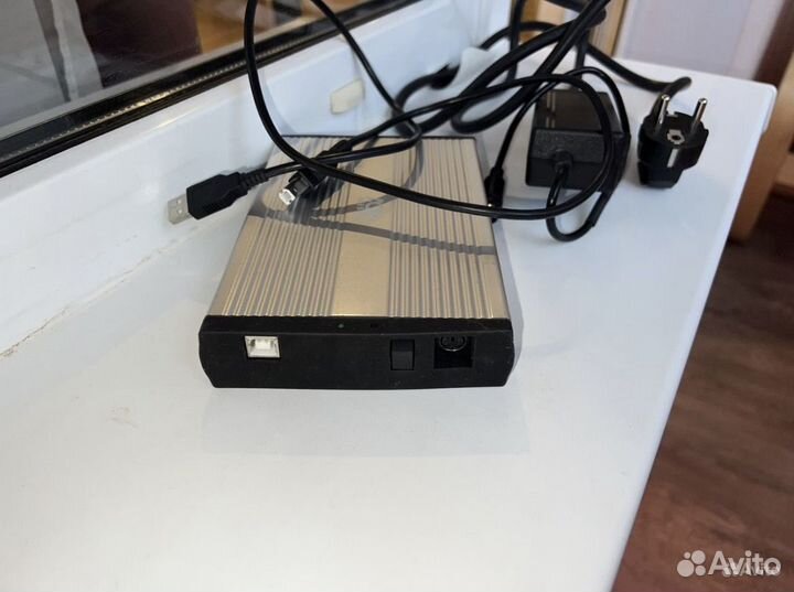 Внешний бокс HDD 3,5 SATA, usb 2.0