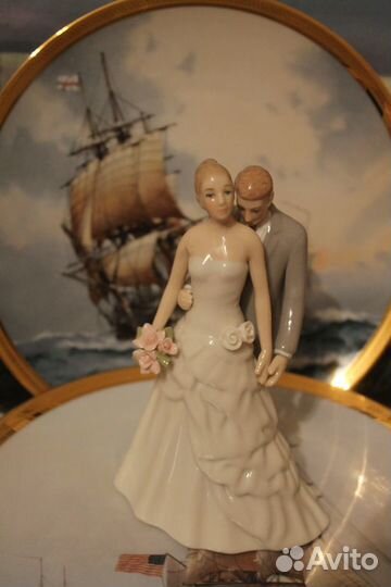 Фарфоровая статуэтка-Подарок - Жених и Невеста