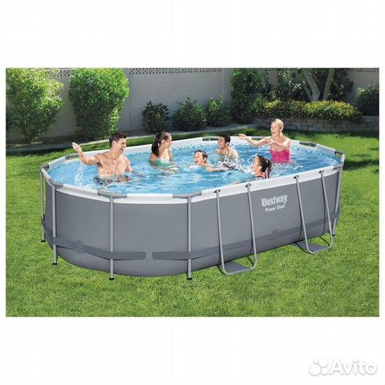 Бассейн каркасный Bestway 488 х 305 х 107 см 56448