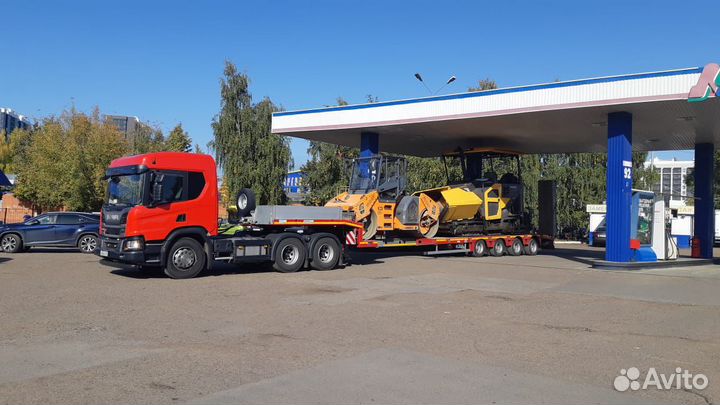 Услуги трала Scania P440. Г/П 50 тонн