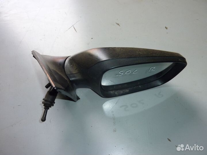 Hyundai solaris зеркало правое механическое