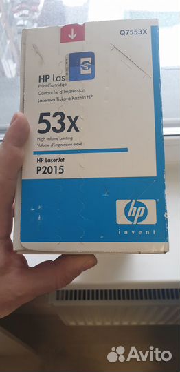 Картридж HP Q7553X (черный) для LaserJet M2727nf