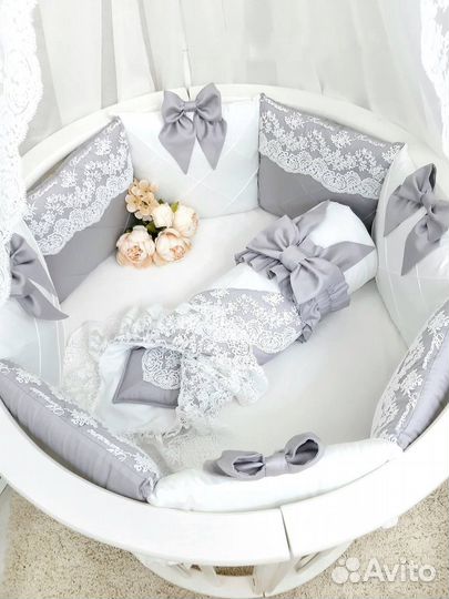 Бортики в кроватку