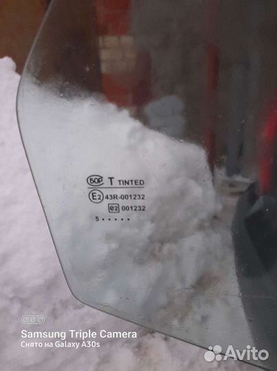 Стекло заднее правое 2110-2170