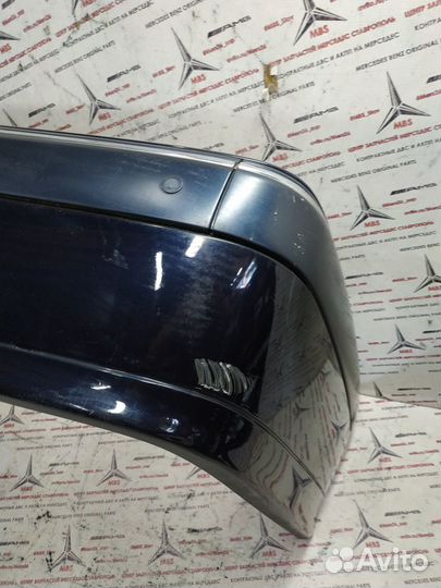 Бампер w210 Mercedes задний рест седан
