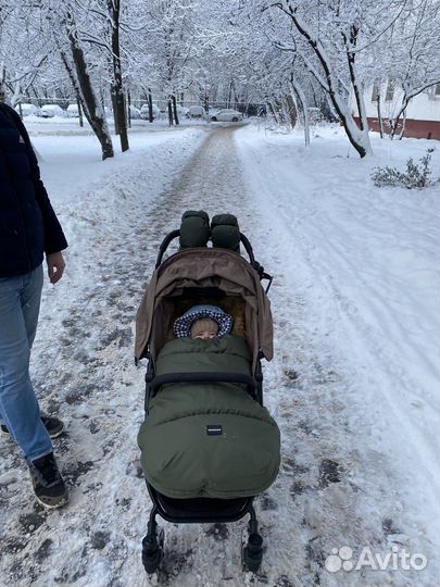 Зимний конверт в коляску