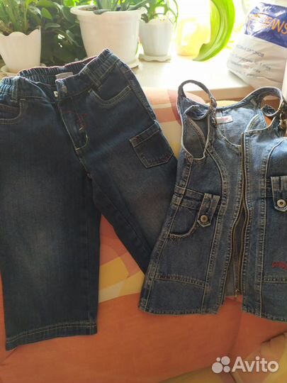 Джинсовая одежда для девочки