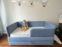 Детская кровать диван мягкая