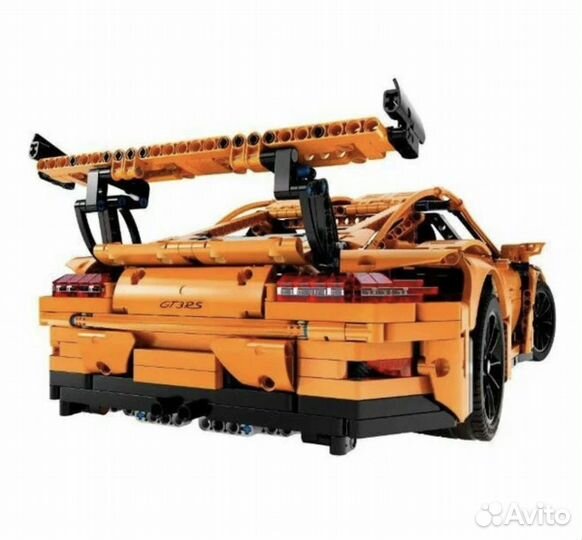 Lego technic porsche 911 оранжевый