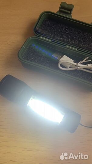 Фонарик карманный, аккумуляторный