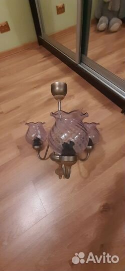 Люстра антиквариат винтаж раритет редкая