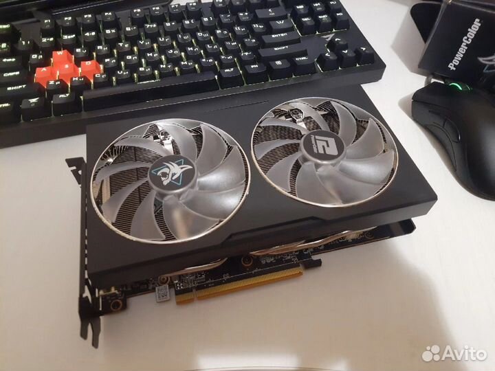 Видеокарта PowerColor AMD Radeon RX 6600 Hellhound