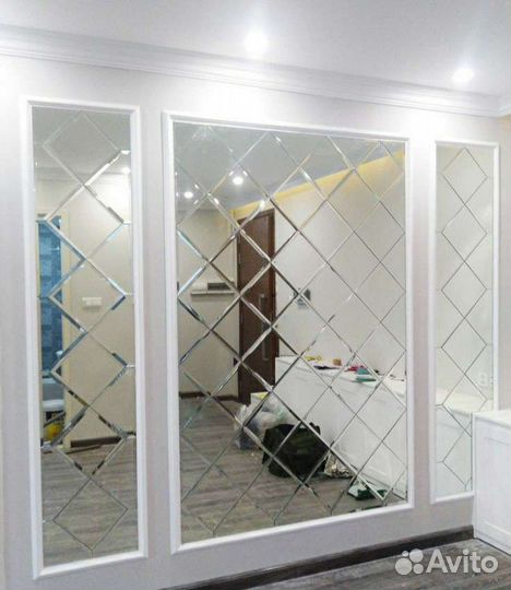 Зеркала панно Зеркальное