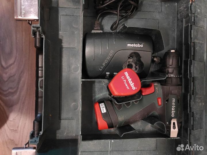 Аккумуляторный шуруповерт metabo P. M. SB 10,8 V