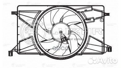 Э/вентилятор охл. для а/м Ford Focus III (11)