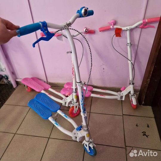 Самокат механизм лягушка