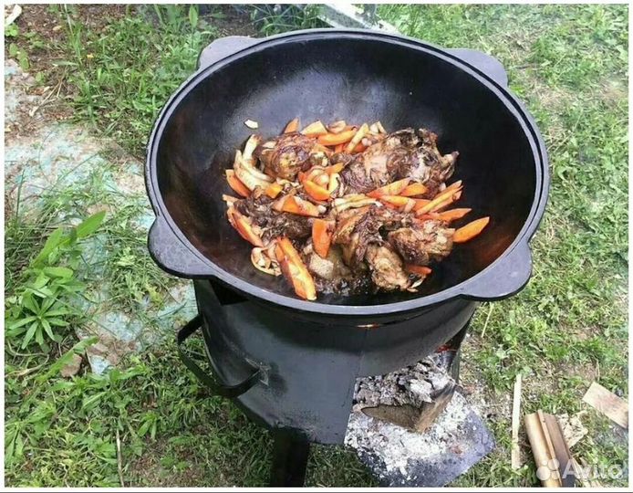 Узбекский казан 16 литров (Новый)