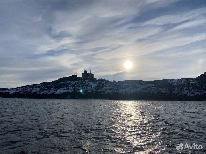 Морская рыбалка в Териберке, прогулки на катере
