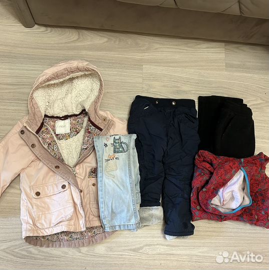 На доставке Вещи пакетом на девочку 92 98
