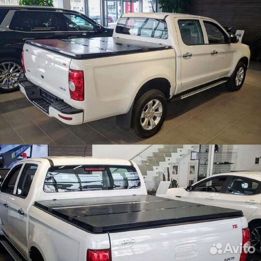 Крышка для пикапа JAC T6 3хсекц. алюминиевая