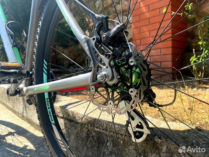 Горный велосипед 29 Black Aqua