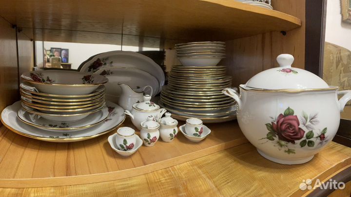 Набор столовой посуды СССР