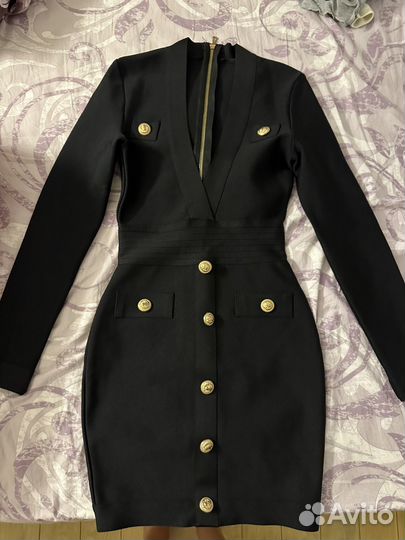 Платье женское черное