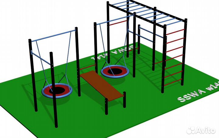 Спортивный комплекс для дома дачи и двора