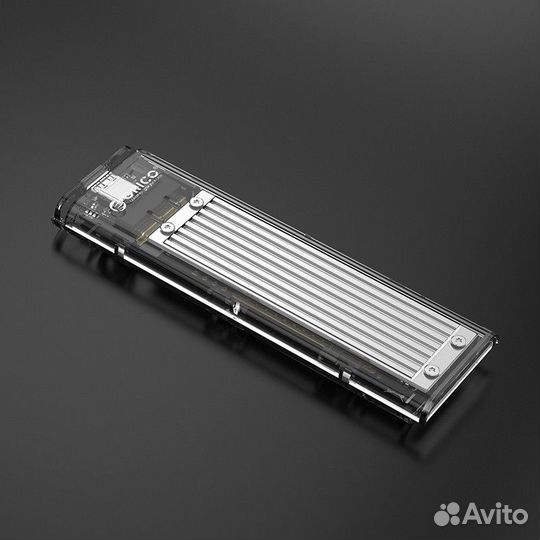 Корпус для SSD M.2 nvme Orico TCM2-C3 прозрачный