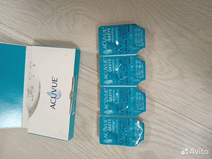 Линзы контактные acuvue oasys двухнедельные