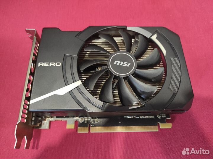 Видеокарта MSI RX 550 4 Gb