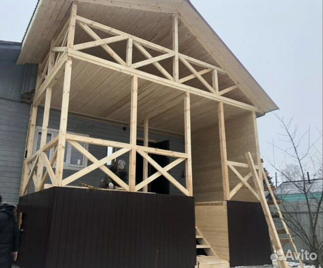 Бригада плотники строители