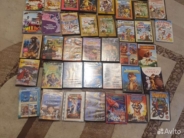 Детские диски с мультфильмами