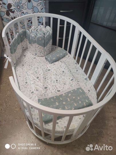 Детская кроватка Nido Magia бренда Nuovita