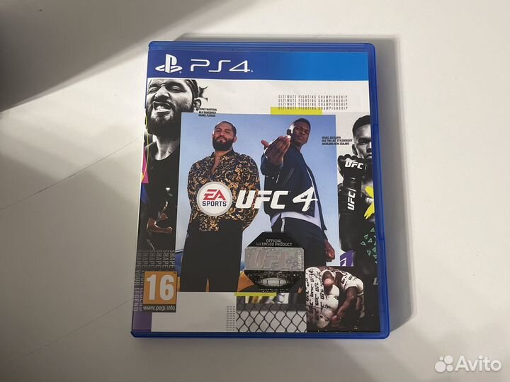 Игры на ps4 UFC 4