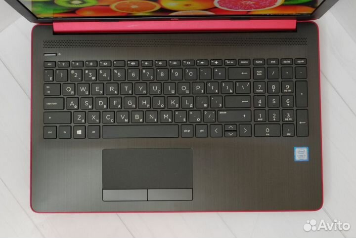 Тонкий Hp Core i3-7020U 8gb SSD 15.6 FHD